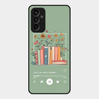 Soft Volume Stories Glass Case Cover For Samsung Galaxy M13