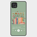 Soft Volume Stories Glass Case Cover For Samsung Galaxy F42 5G