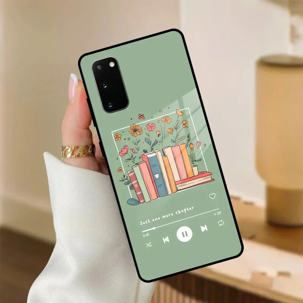 Soft Volume Stories Glass Case Cover For Samsung - ShopOnCliQ