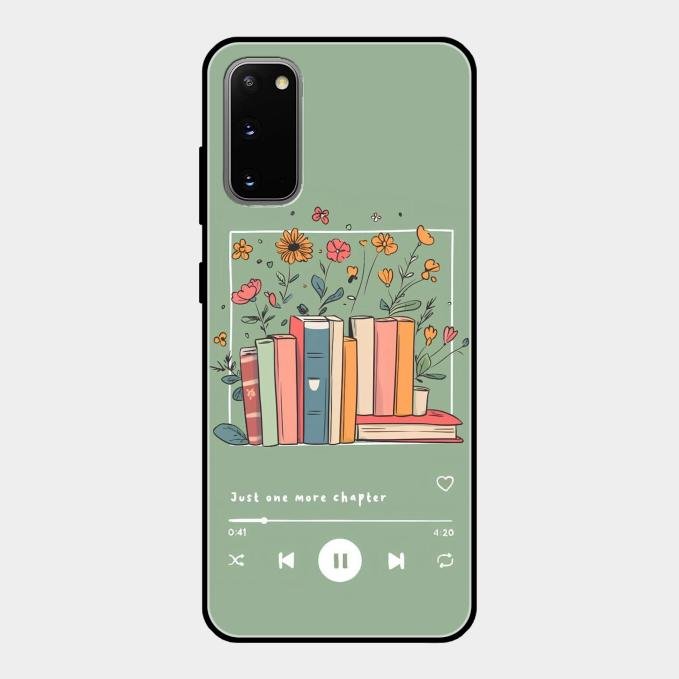 Soft Volume Stories Glass Case Cover For Samsung Galaxy S20