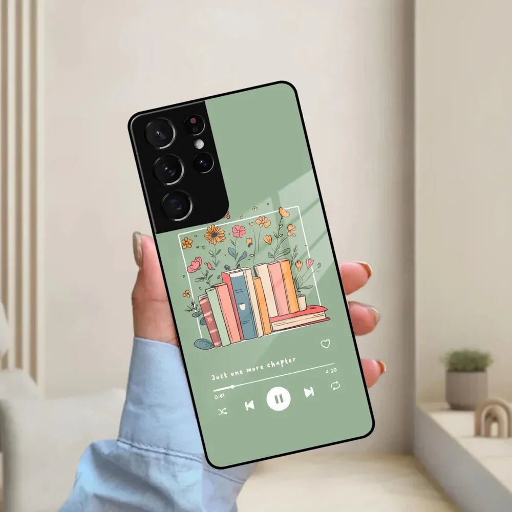 Soft Volume Stories Glass Case Cover For Samsung - ShopOnCliQ