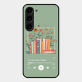 Soft Volume Stories Glass Case Cover For Samsung Galaxy S23 5G