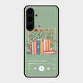 Soft Volume Stories Glass Case Cover For Samsung Galaxy S24 Plus 5G