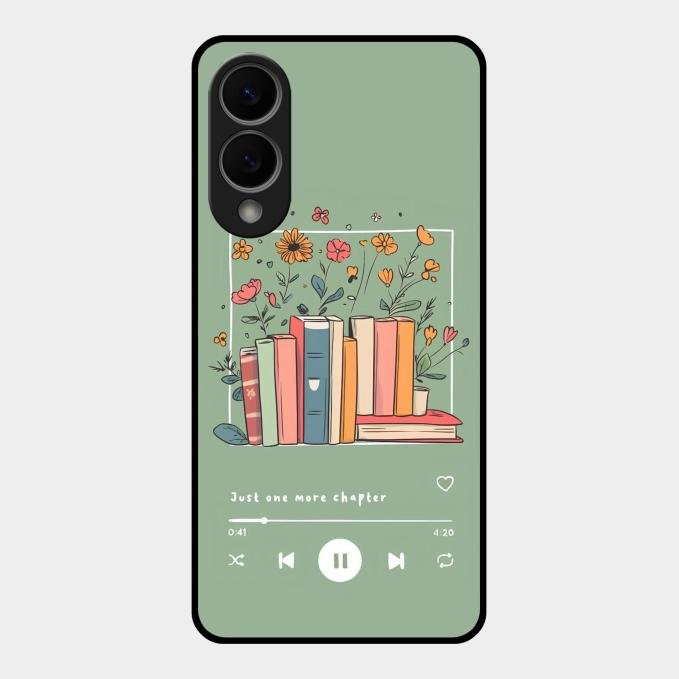 Soft Volume Stories Glass Case Cover For Samsung Galaxy S25 Edge 5G