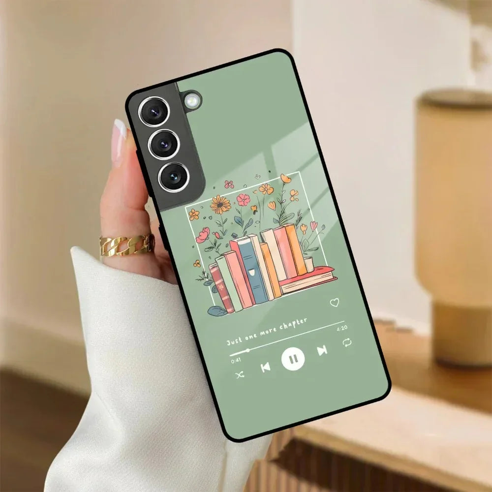 Soft Volume Stories Glass Case Cover For Samsung - ShopOnCliQ