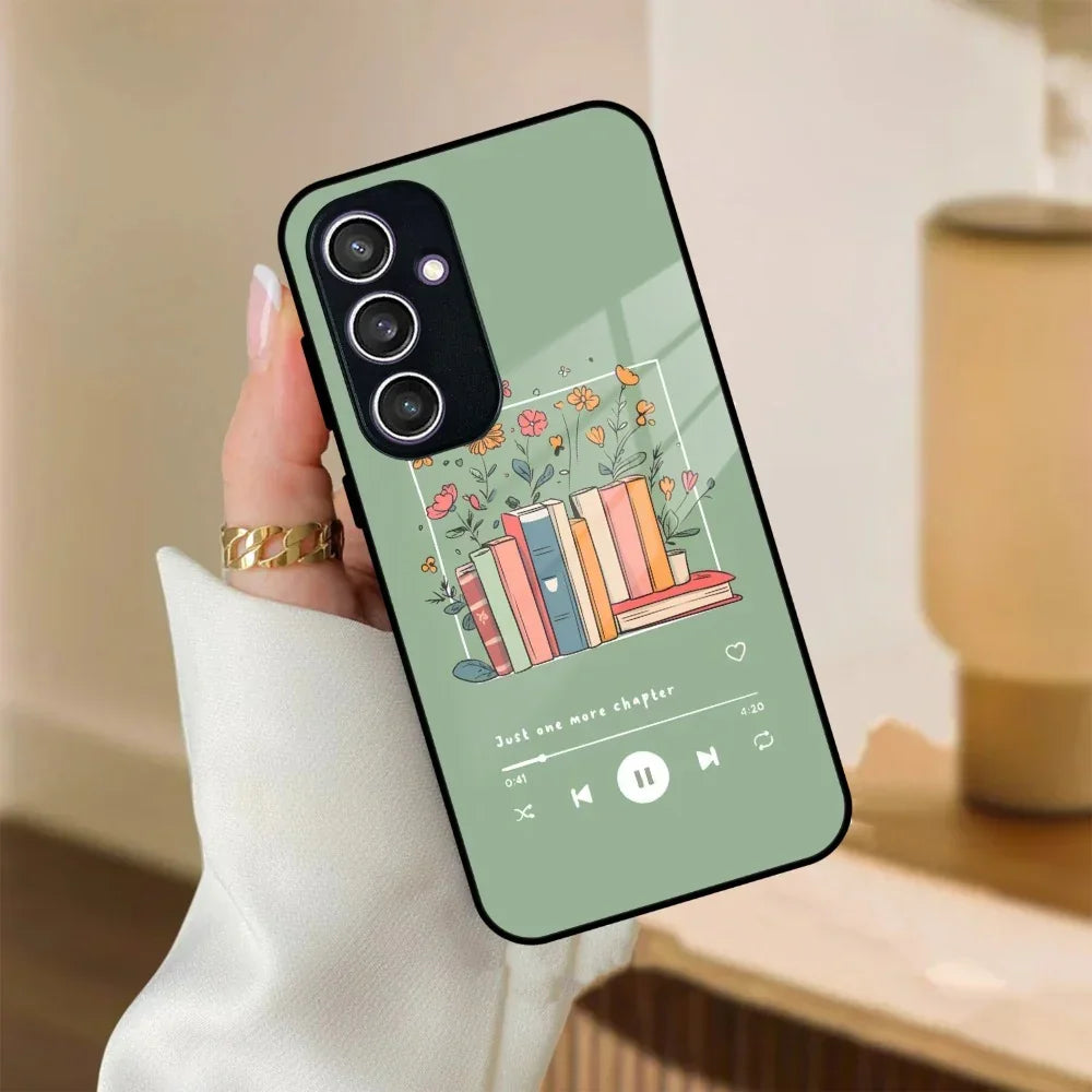 Soft Volume Stories Glass Case Cover For Samsung - ShopOnCliQ