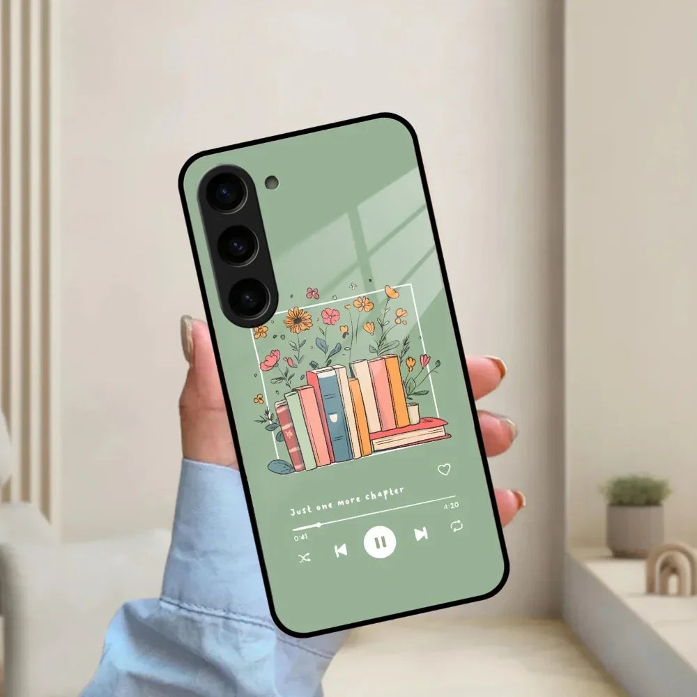 Soft Volume Stories Glass Case Cover For Samsung - ShopOnCliQ