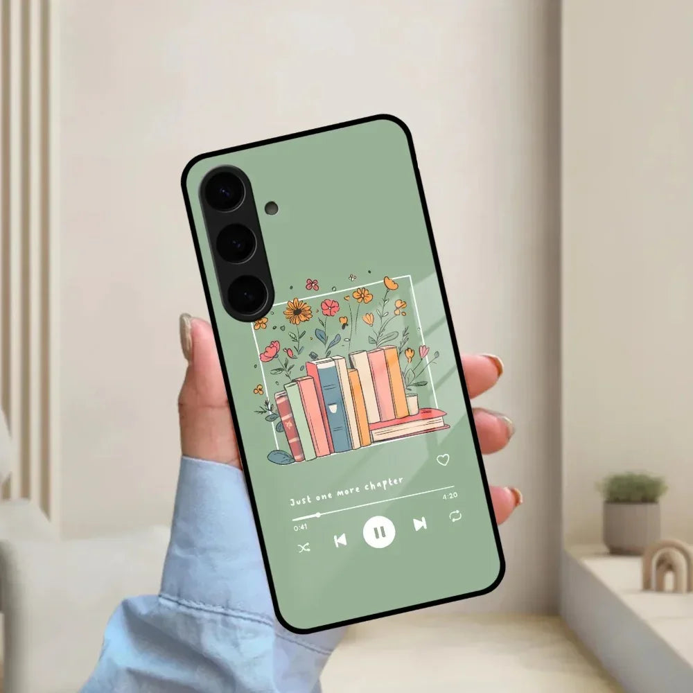 Soft Volume Stories Glass Case Cover For Samsung - ShopOnCliQ