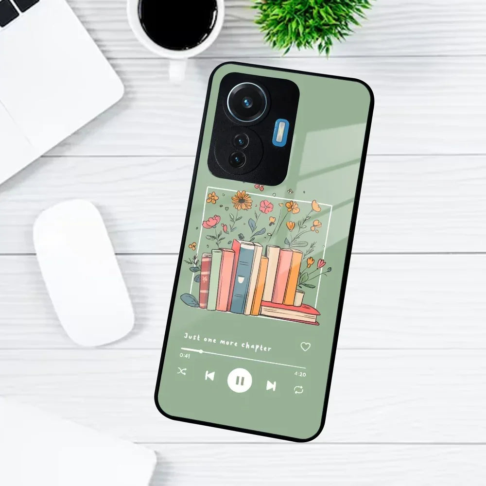 Soft Volume Stories Glass Case Cover For Vivo - ShopOnCliQ