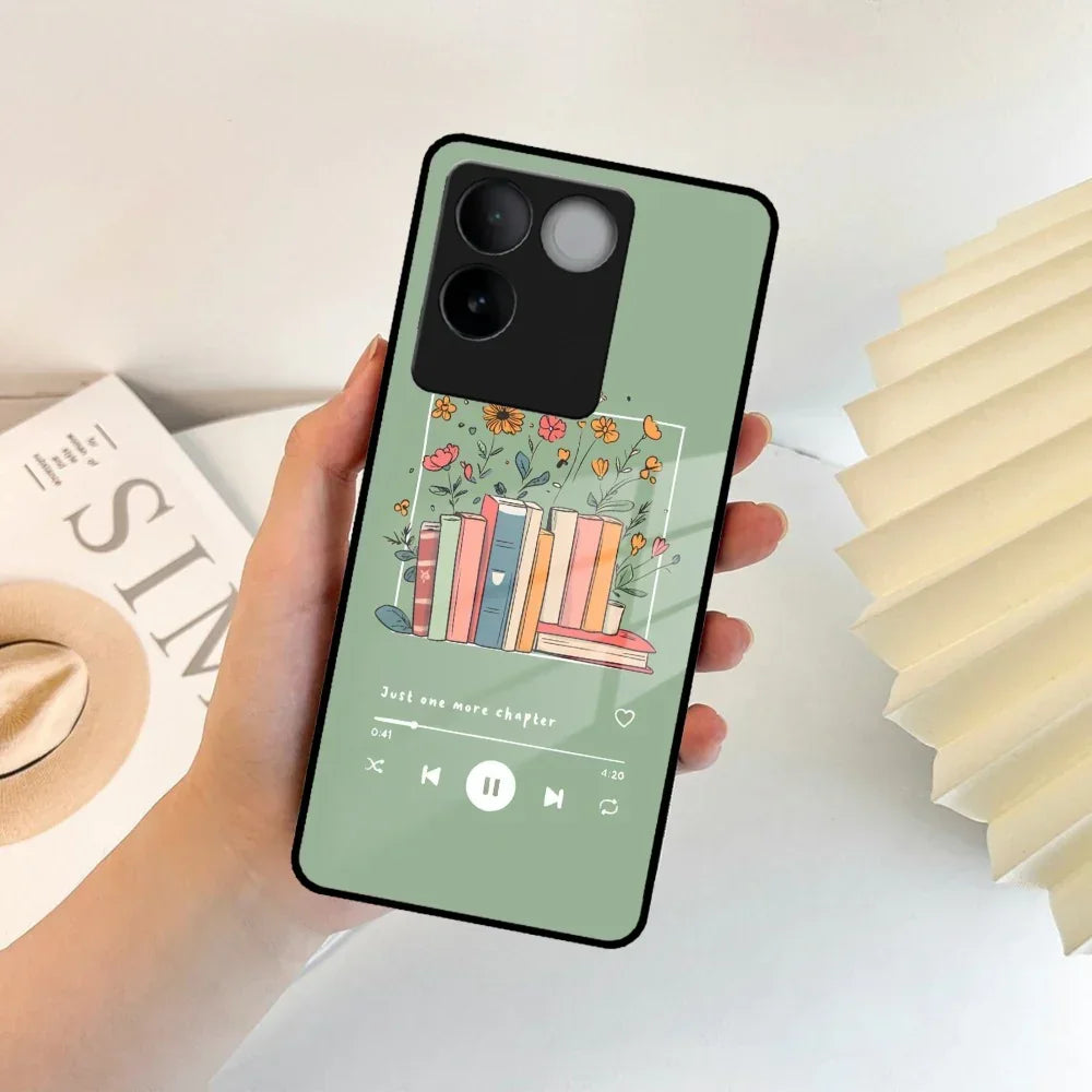 Soft Volume Stories Glass Case Cover For Vivo - ShopOnCliQ