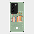 Soft Volume Stories Glass Case Cover For Vivo T3 5G