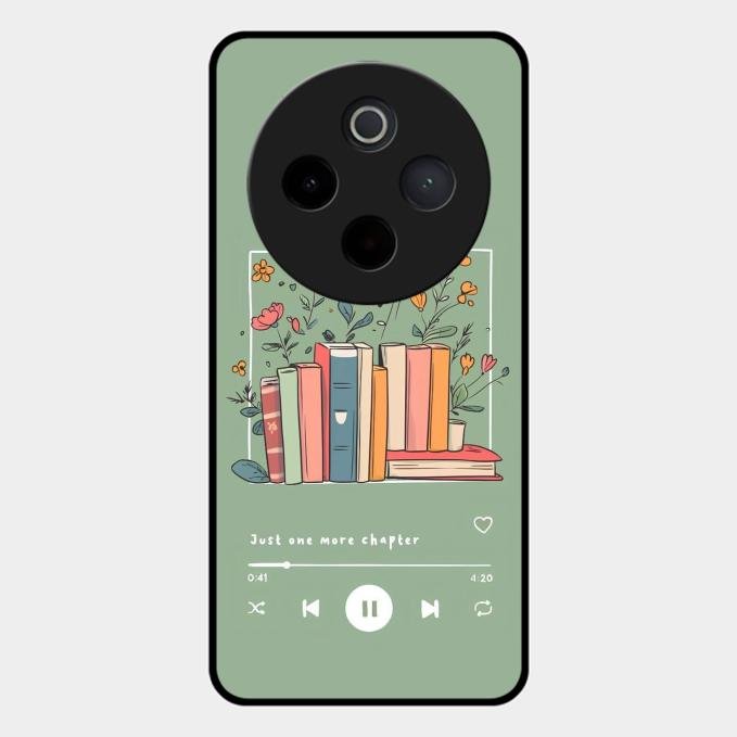 Soft Volume Stories Glass Case Cover For Vivo T4 5G