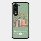 Soft Volume Stories Glass Case Cover For Vivo T4 Lite 5G