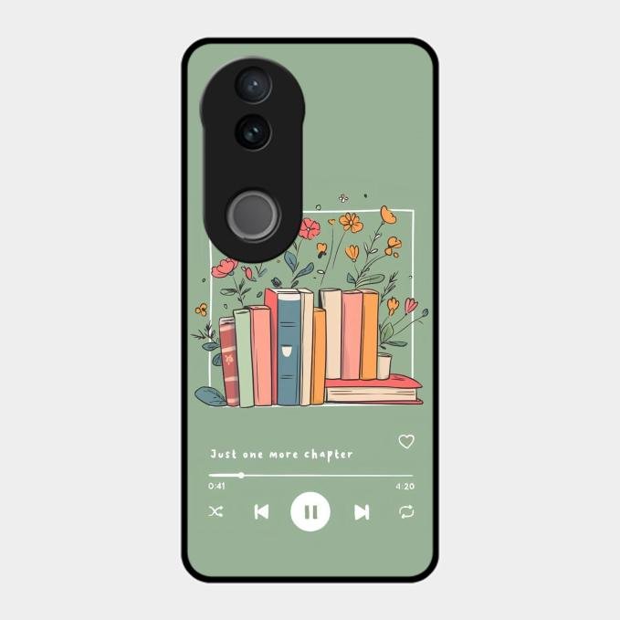 Soft Volume Stories Glass Case Cover For Vivo T4R 5G