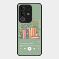 Soft Volume Stories Glass Case Cover For Vivo T4X 5G