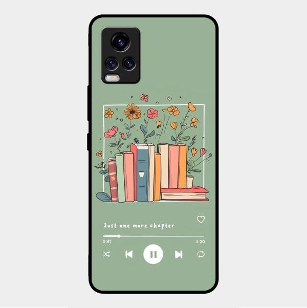 Soft Volume Stories Glass Case Cover For Vivo V20 Pro 5G
