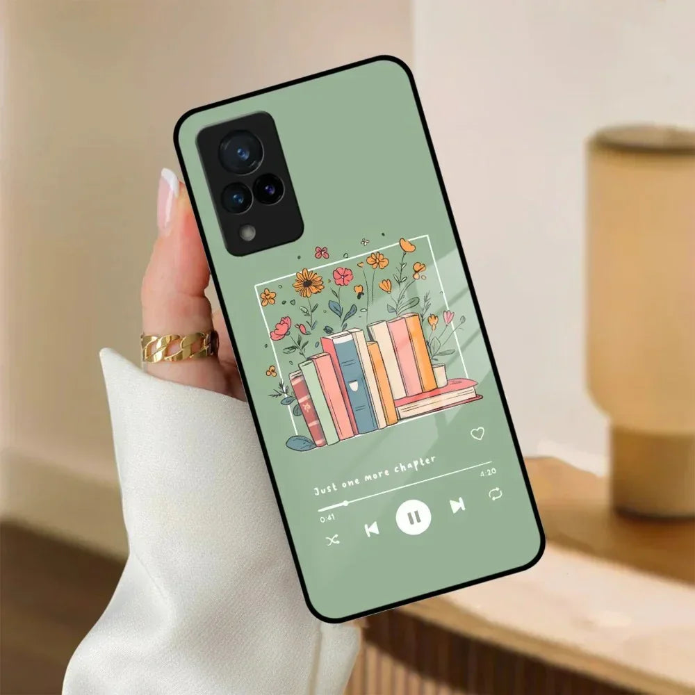 Soft Volume Stories Glass Case Cover For Vivo - ShopOnCliQ