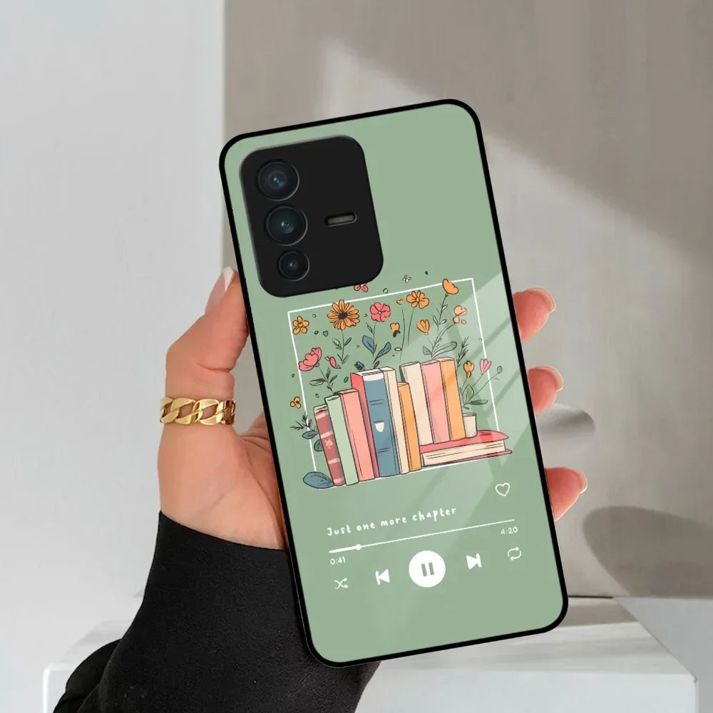 Soft Volume Stories Glass Case Cover For Vivo - ShopOnCliQ