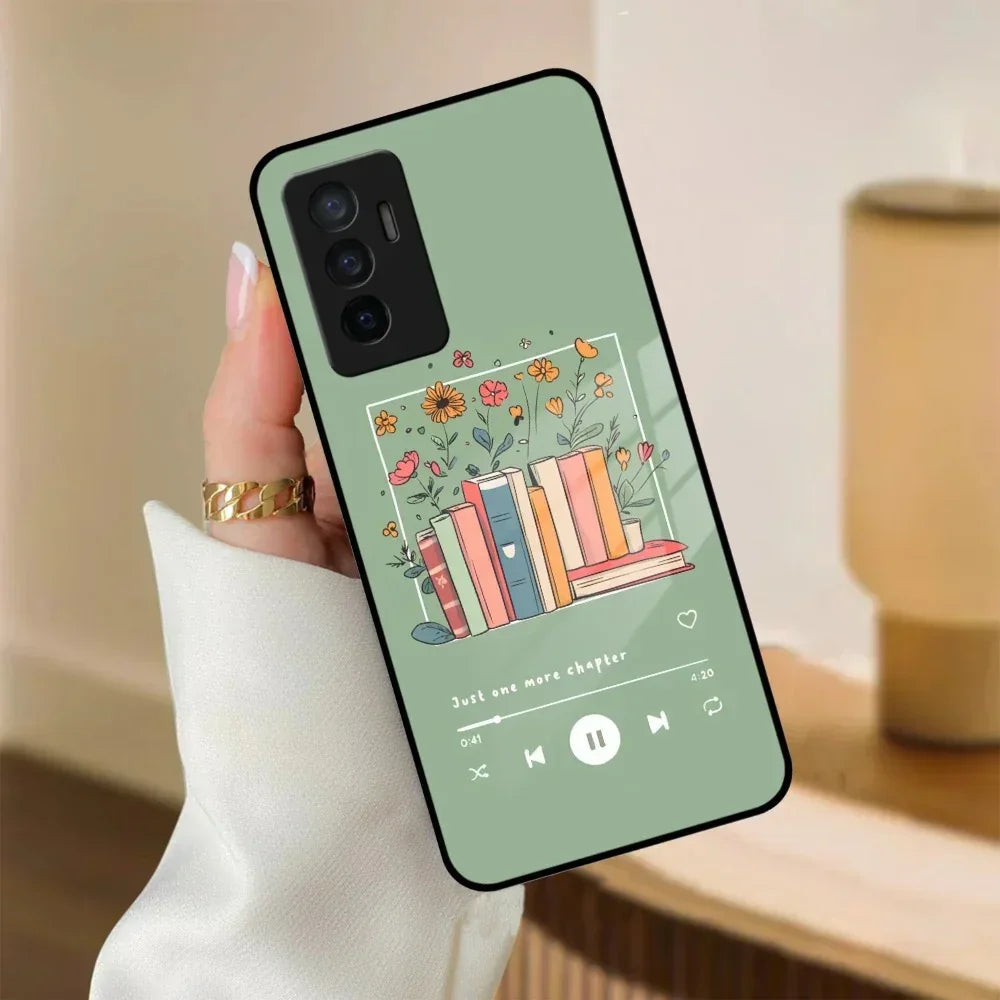 Soft Volume Stories Glass Case Cover For Vivo - ShopOnCliQ
