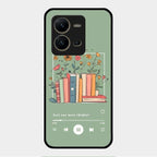 Soft Volume Stories Glass Case Cover For Vivo V25 5G