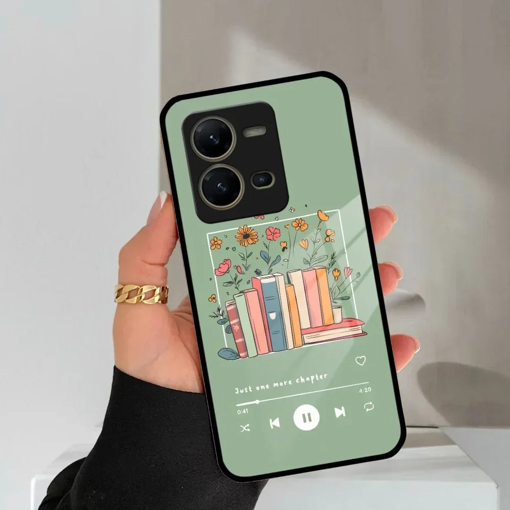 Soft Volume Stories Glass Case Cover For Vivo - ShopOnCliQ