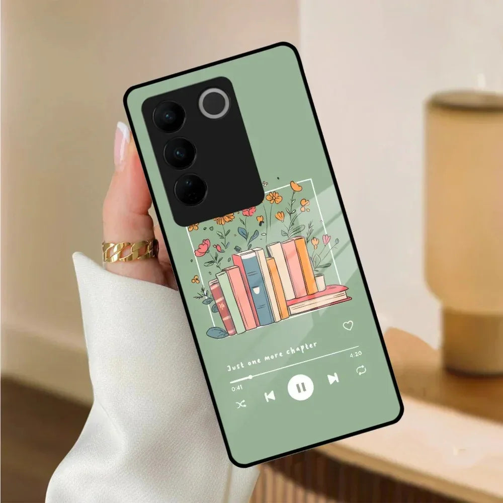 Soft Volume Stories Glass Case Cover For Vivo - ShopOnCliQ