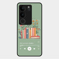 Soft Volume Stories Glass Case Cover For Vivo V29 5G