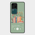 Soft Volume Stories Glass Case Cover For Vivo V30 5G