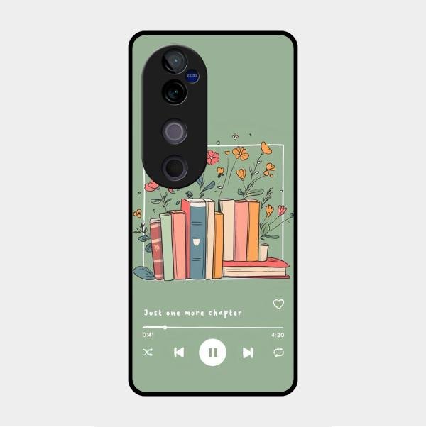 Soft Volume Stories Glass Case Cover For Vivo V40 Pro 5G