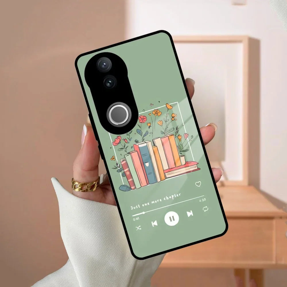 Soft Volume Stories Glass Case Cover For Vivo - ShopOnCliQ