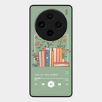 Soft Volume Stories Glass Case Cover For Vivo X100 5G