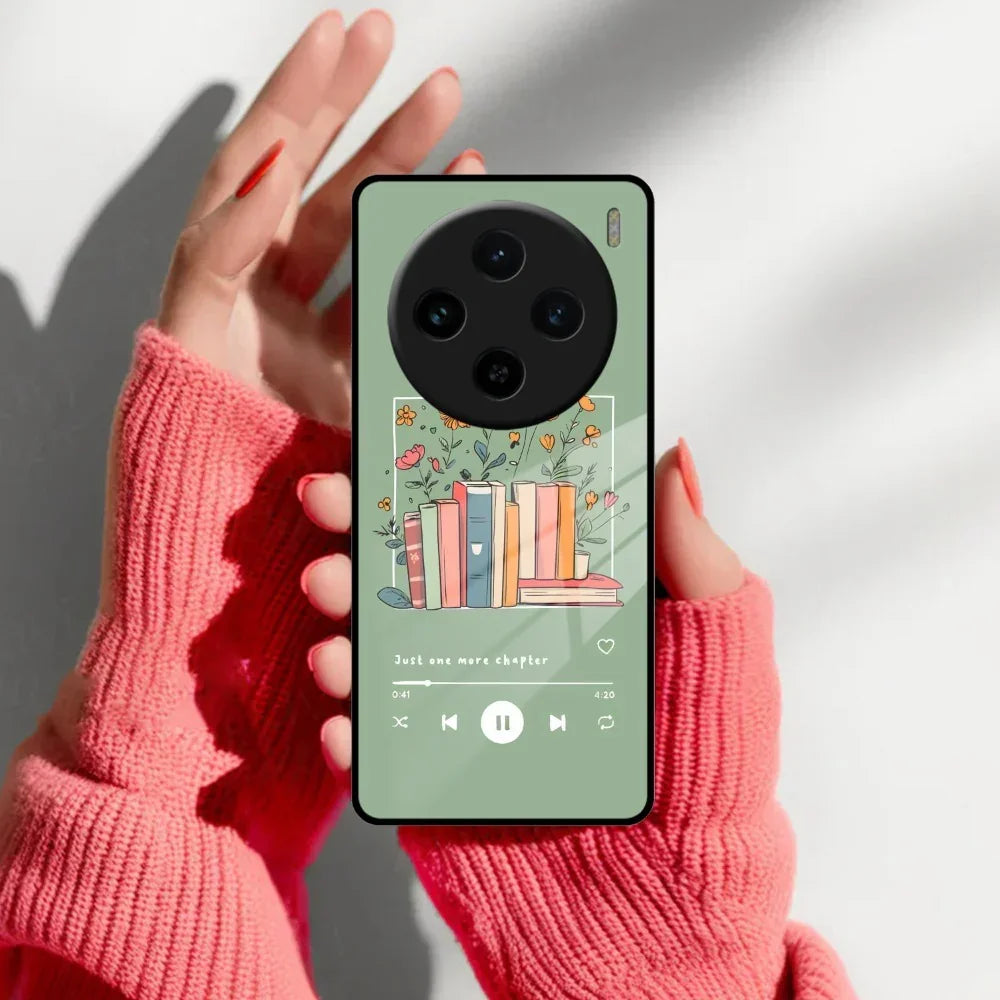 Soft Volume Stories Glass Case Cover For Vivo - ShopOnCliQ