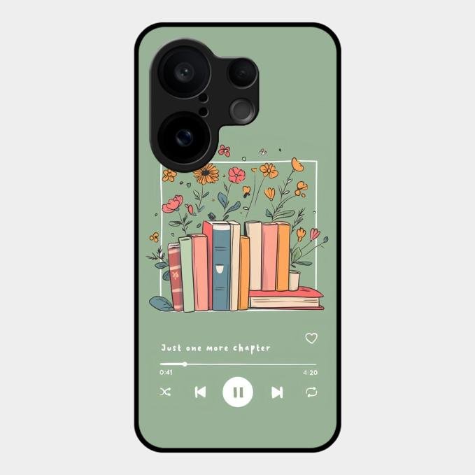 Soft Volume Stories Glass Case Cover For Vivo X200 Fe 5G