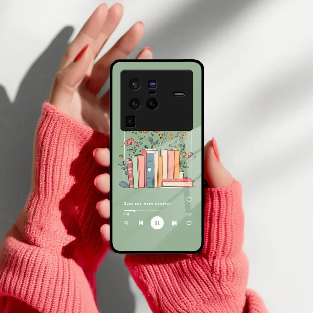 Soft Volume Stories Glass Case Cover For Vivo - ShopOnCliQ