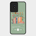Soft Volume Stories Glass Case Cover For Vivo Y02T