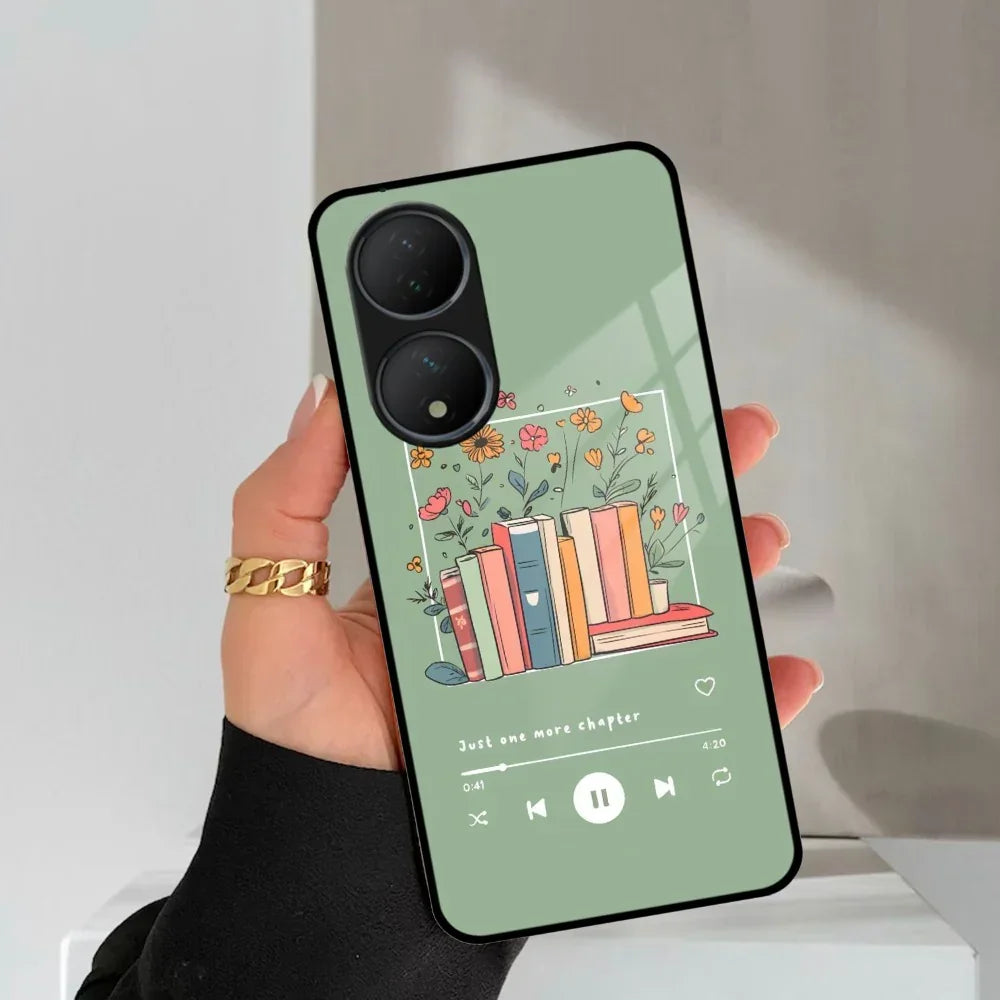 Soft Volume Stories Glass Case Cover For Vivo - ShopOnCliQ