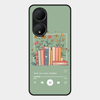 Soft Volume Stories Glass Case Cover For Vivo Y100A 5G