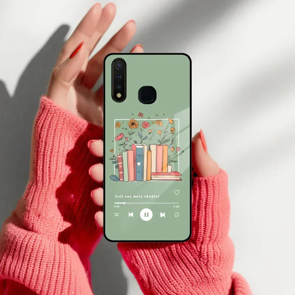 Soft Volume Stories Glass Case Cover For Vivo - ShopOnCliQ