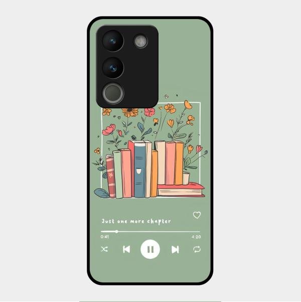 Soft Volume Stories Glass Case Cover For Vivo Y200 5G