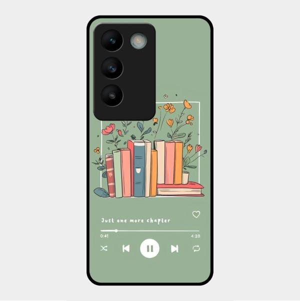 Soft Volume Stories Glass Case Cover For Vivo Y200E 5G