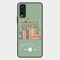 Soft Volume Stories Glass Case Cover For Vivo Y20T