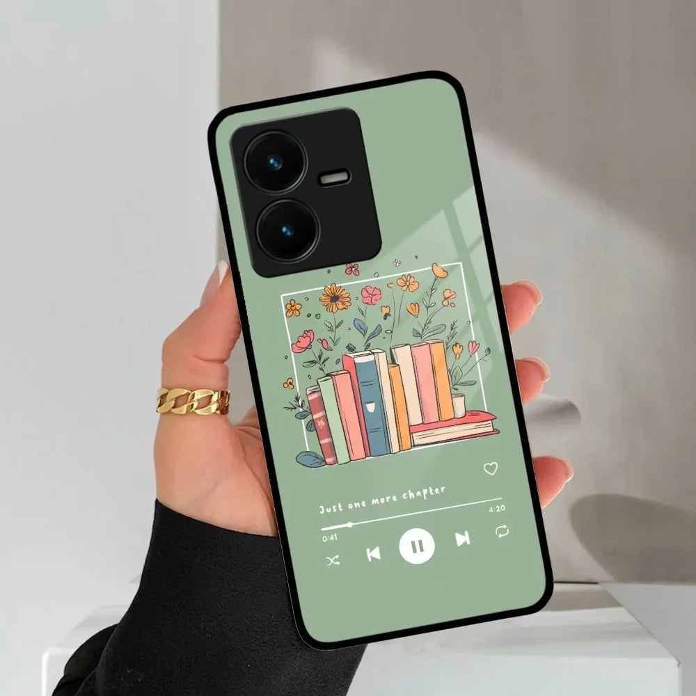 Soft Volume Stories Glass Case Cover For Vivo - ShopOnCliQ