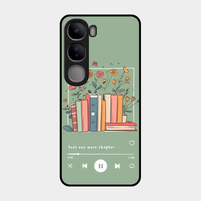 Soft Volume Stories Glass Case Cover For Vivo Y300 5G