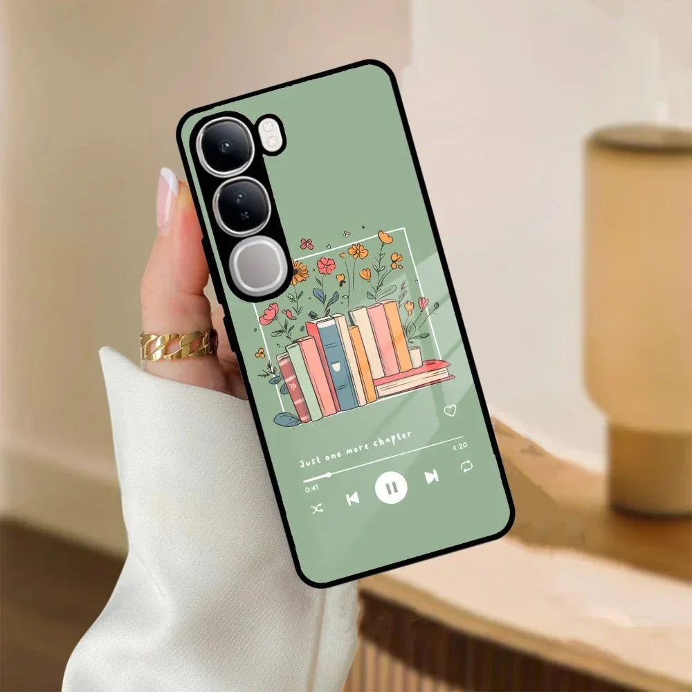 Soft Volume Stories Glass Case Cover For Vivo - ShopOnCliQ