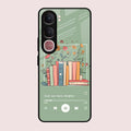 Soft Volume Stories Glass Case Cover For Vivo Y31 5G