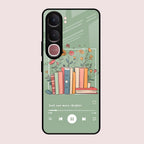 Soft Volume Stories Glass Case Cover For Vivo Y31 5G