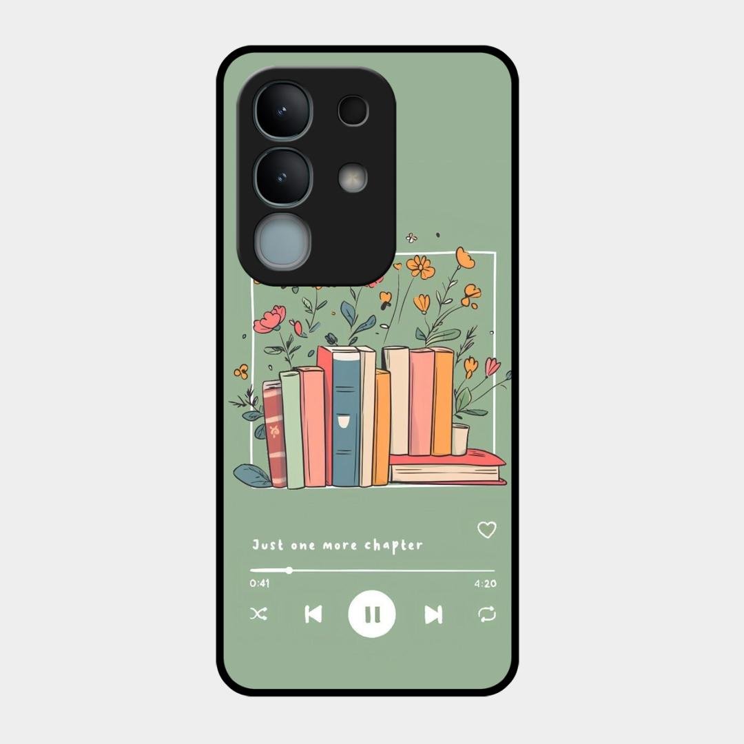 Soft Volume Stories Glass Case Cover For Vivo Y31 Pro 5G