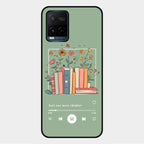 Soft Volume Stories Glass Case Cover For Vivo Y33T