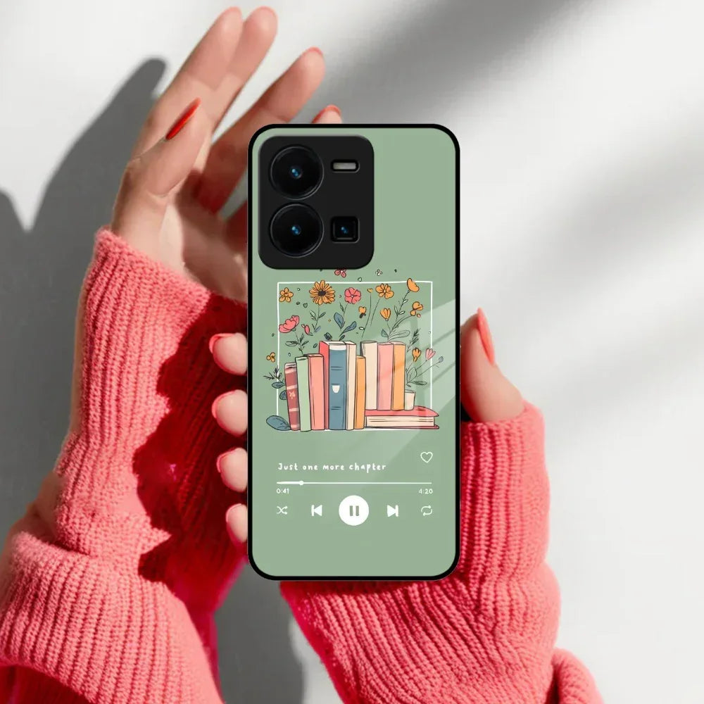 Soft Volume Stories Glass Case Cover For Vivo - ShopOnCliQ