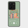Soft Volume Stories Glass Case Cover For Vivo Y36